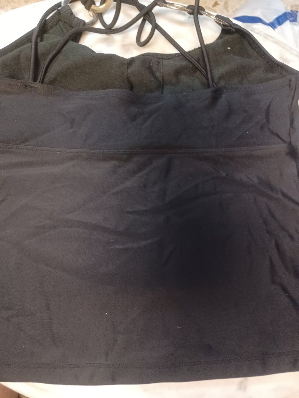 Junior Women's Sleeveless Top S (3-5) Black - Picture 2 of 4